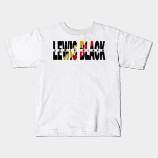 vintage typo Lewis Black Kids T-Shirt